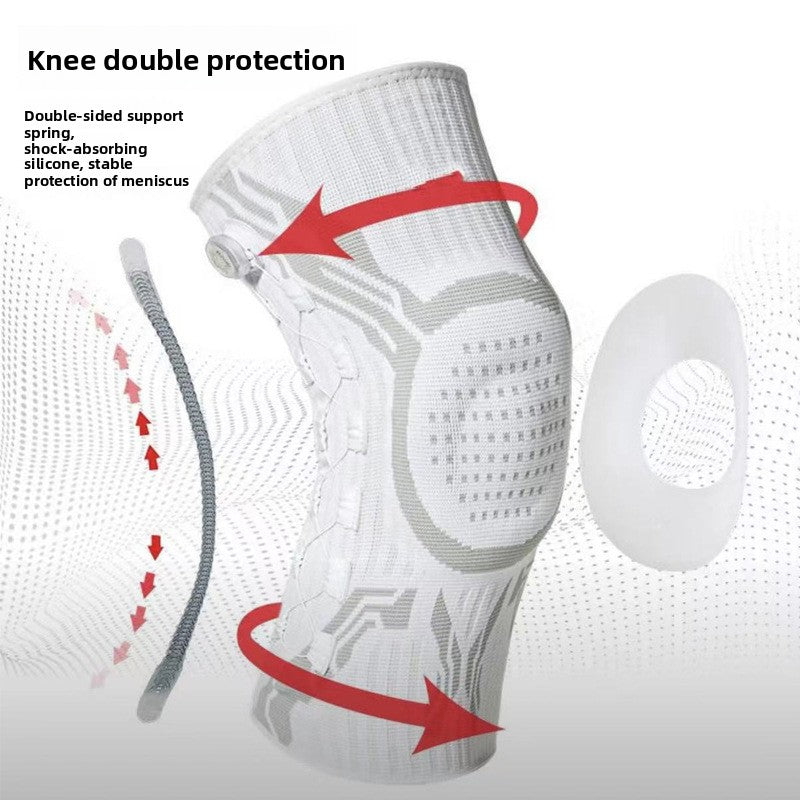 Knee Support Brace with Adjustable Knob
