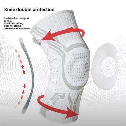 Knee Support Brace with Adjustable Knob